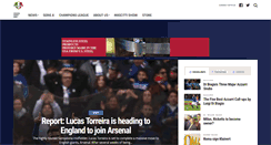 Desktop Screenshot of italianfootballdaily.com